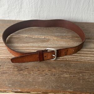 Fossil Brown Leather Belt Bag
